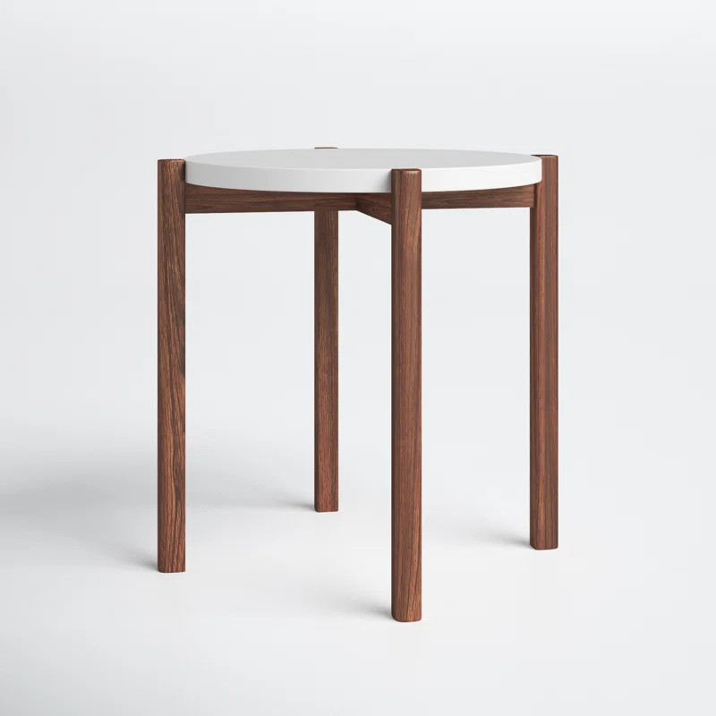 Santino Round-Top End Table | Wayfair North America