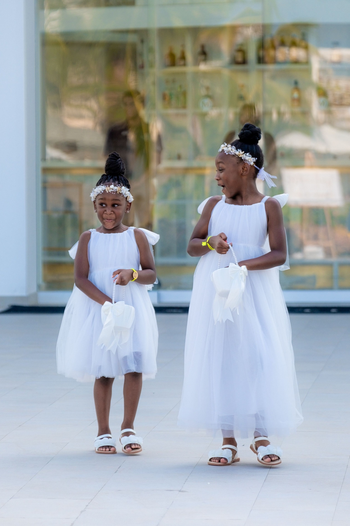 These flower girl dresses were perfect! 

Flower girls. White flower girl dresses. Wedding dresses. Tulle dresses. Dresses for toddlers. 

#LTKwedding #LTKkids #LTKparties