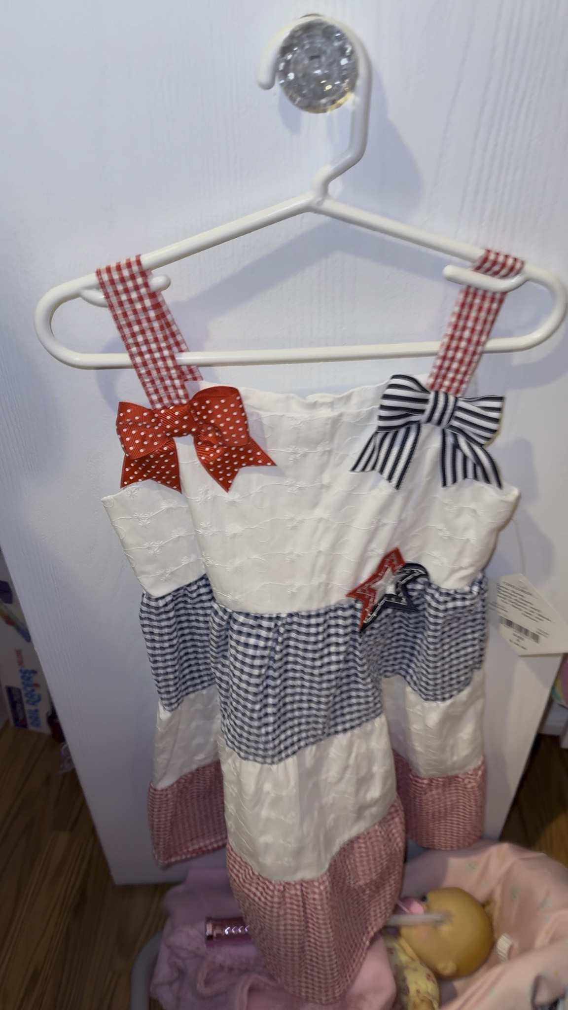 Summer dress for toddlers and little girls! Love the patriotism and the details!

#LTKKids