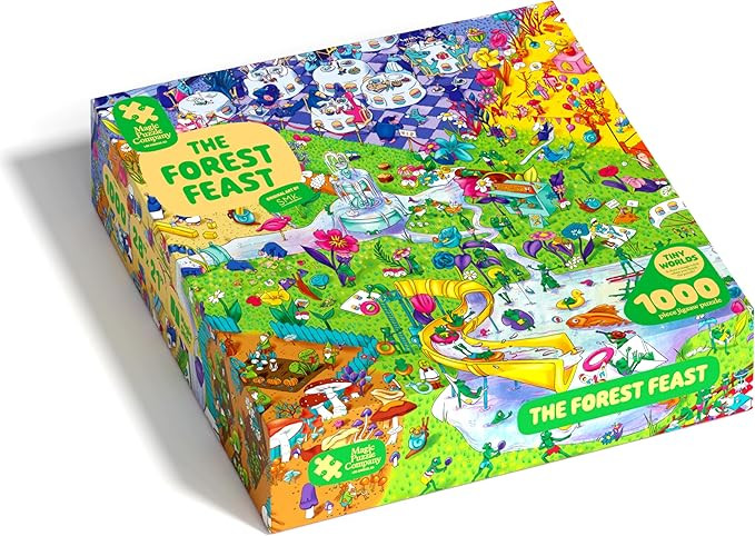 The Forest Feast • 1000 Piece Jigsaw Puzzle from The Magic Puzzle Company • Series Two | Amazon (US)
