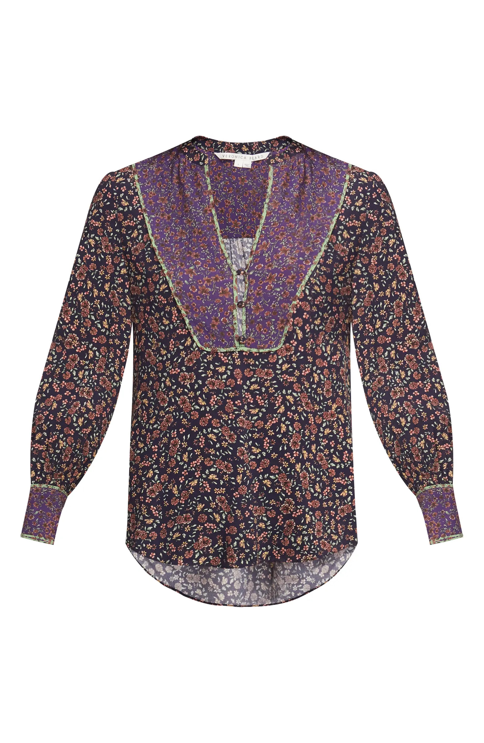 Veronica Beard Betta Floral Blouse | Nordstrom | Nordstrom