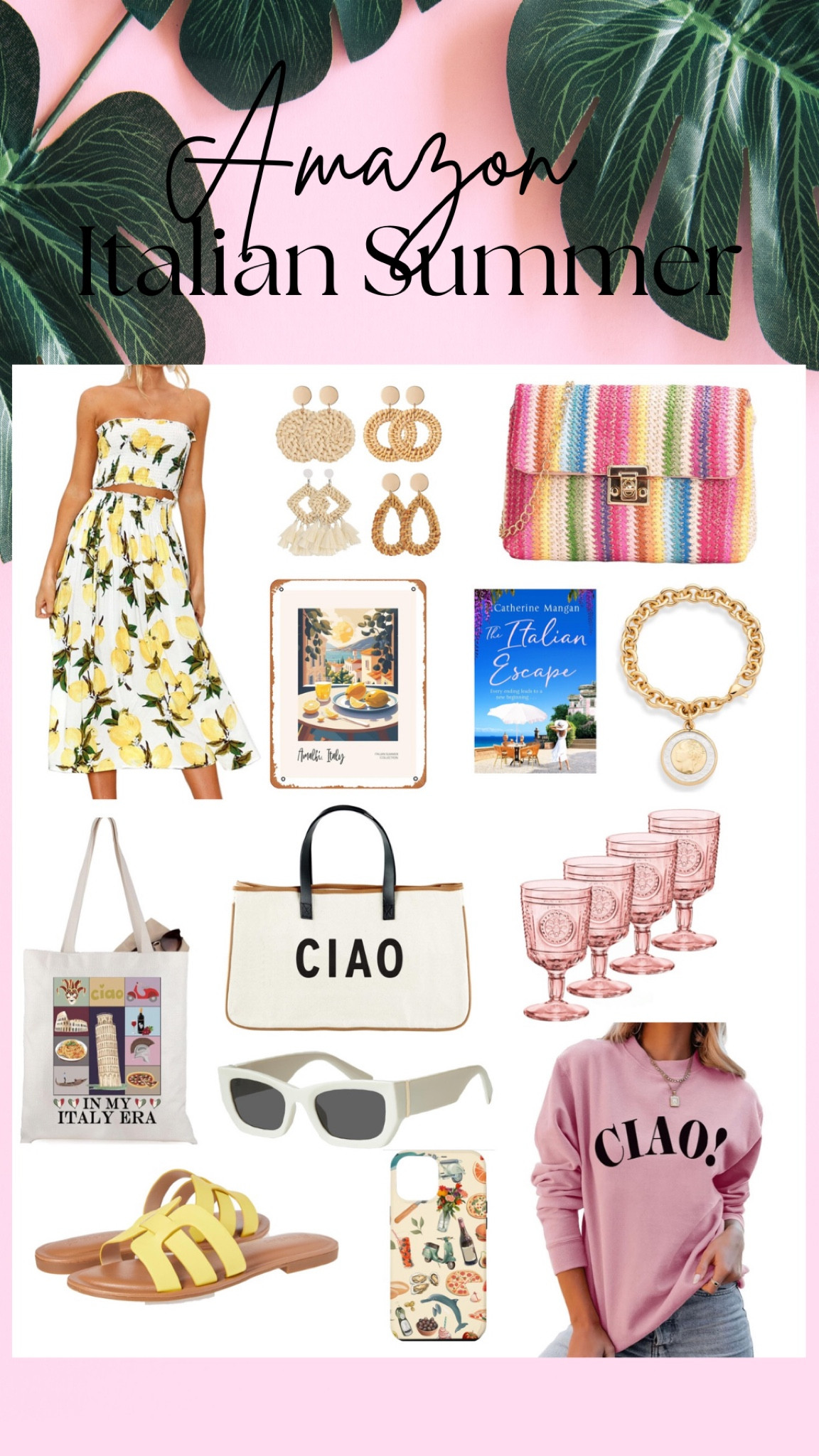 More Italian summer looks… love all of these affordable finds! Perfect for travel or just fun summer dressing! 🍋

#LTKOver40 #LTKStyleTip