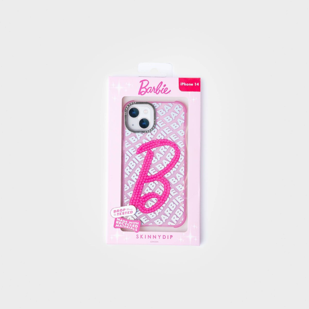 Barbie X Skinnydip Logo Graphic iPhone Case - Pink | Target