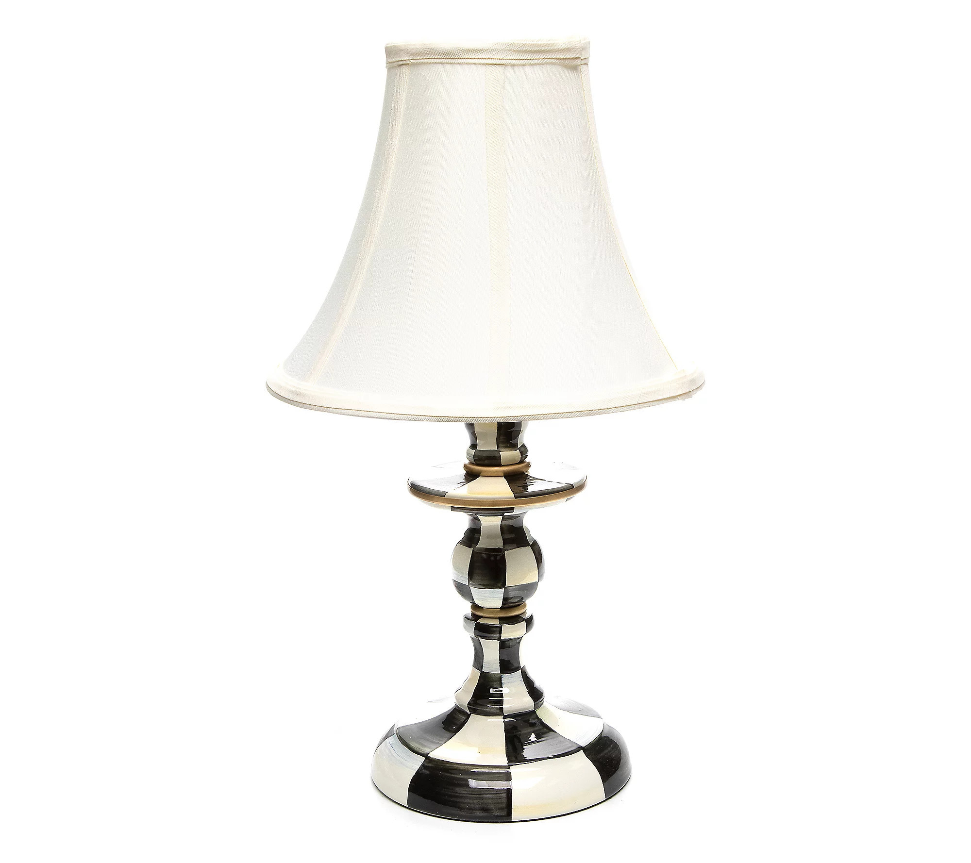 MacKenzie-Childs Courtly Check Candlestick Lamp | QVC