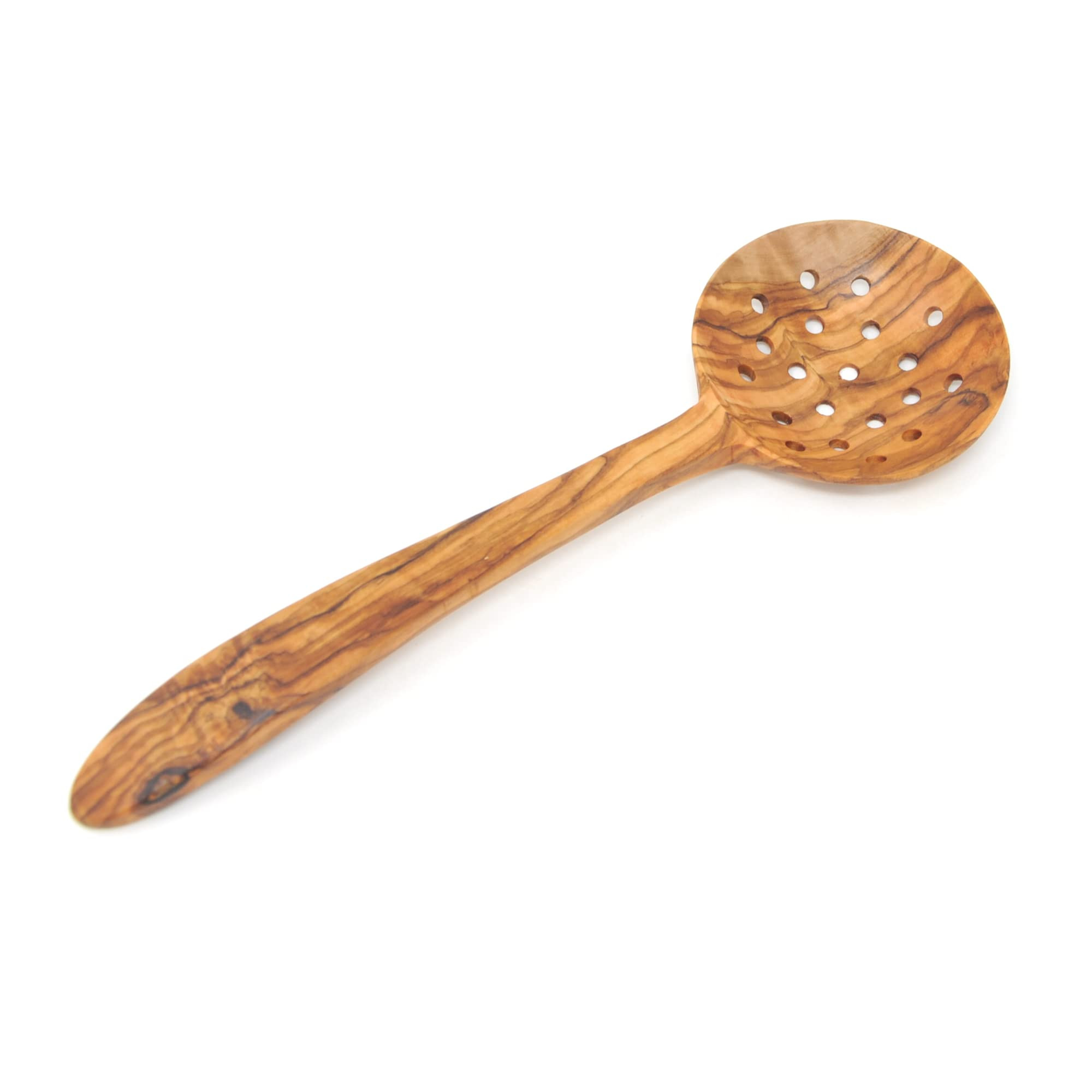 Olive Wood Strainer Spoon for Cooking, Slotted Spoons, Handmade Colander Spoons, Wooden Spoons Gr... | Amazon (US)