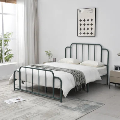Gurtha Metal Platform Bed | Wayfair North America