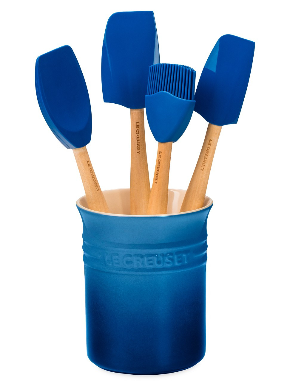 5-Piece Utensil & Stoneware Crock Set - Marseille | Saks Fifth Avenue