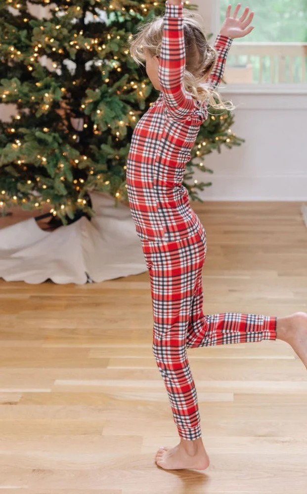 PJ Set in Tartan | Plain Jane