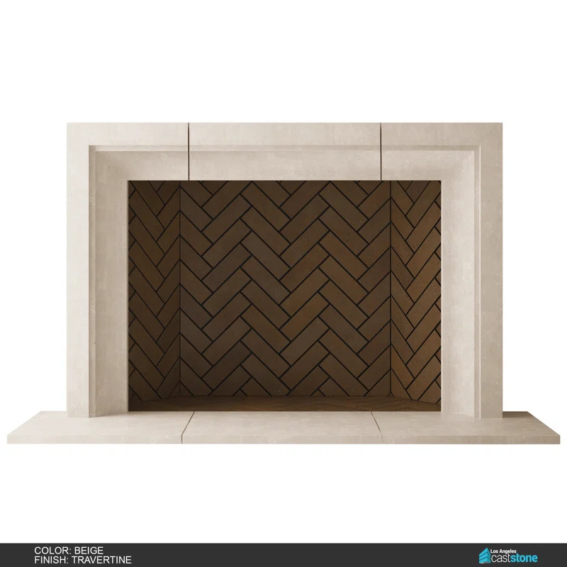 Los Angeles Cast Stone Rio Fireplace Surround | Wayfair | Wayfair North America