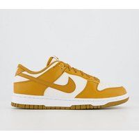 Nike Dunk Low Trainers Phantom Gold Suede White Volt | OFFICE London (UK)