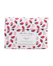Painted Strawberry Heart Sheet Set | Bed & Bath | Marshalls | Marshalls