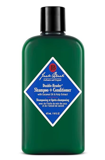 Jack Black - Double-Header Shampoo + Conditioner - PureScience Formula, Coconut Oil and Kelp Extr... | Amazon (US)
