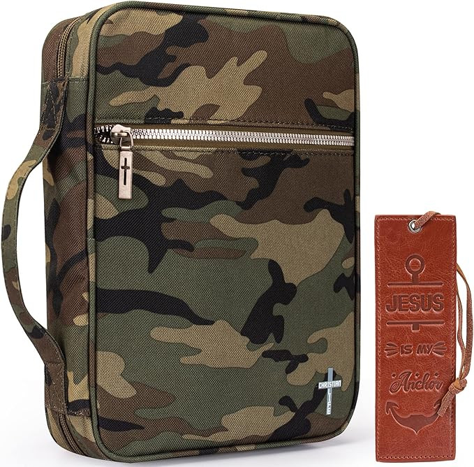 Montana West Bible Cover for Women Men with Leather Bookmark Book Carrying Cases Church Bag for O... | Amazon (US)
