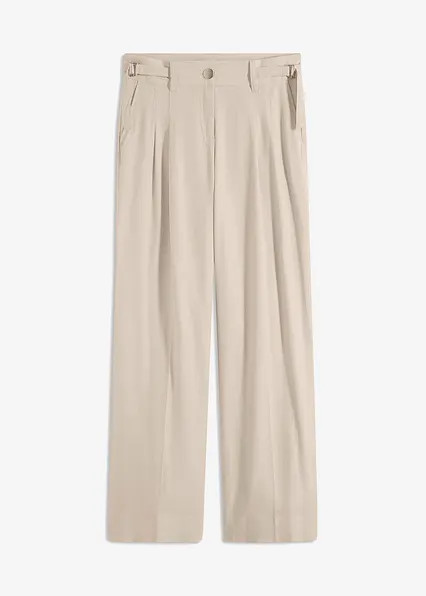 Palazzo-Hose aus leichtem Leinen-Mix | Bonprix DE