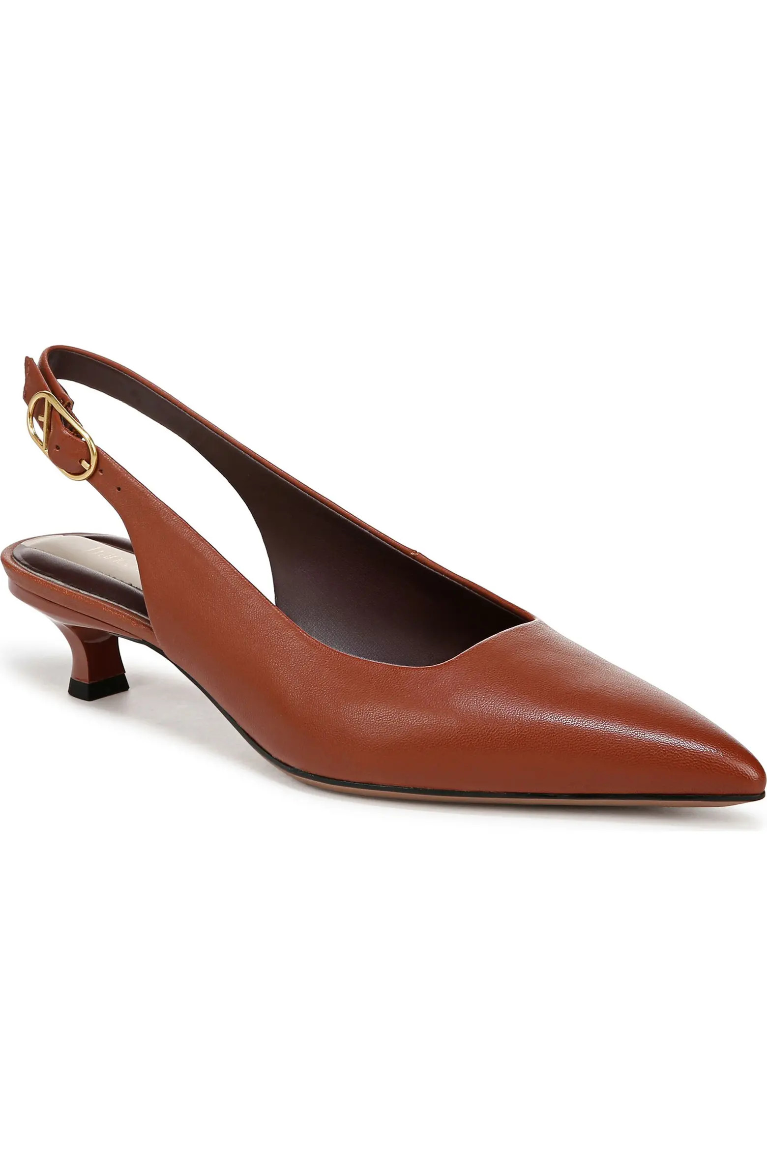 Marlow Slingback Kitten Heel Pump (Women) | Nordstrom
