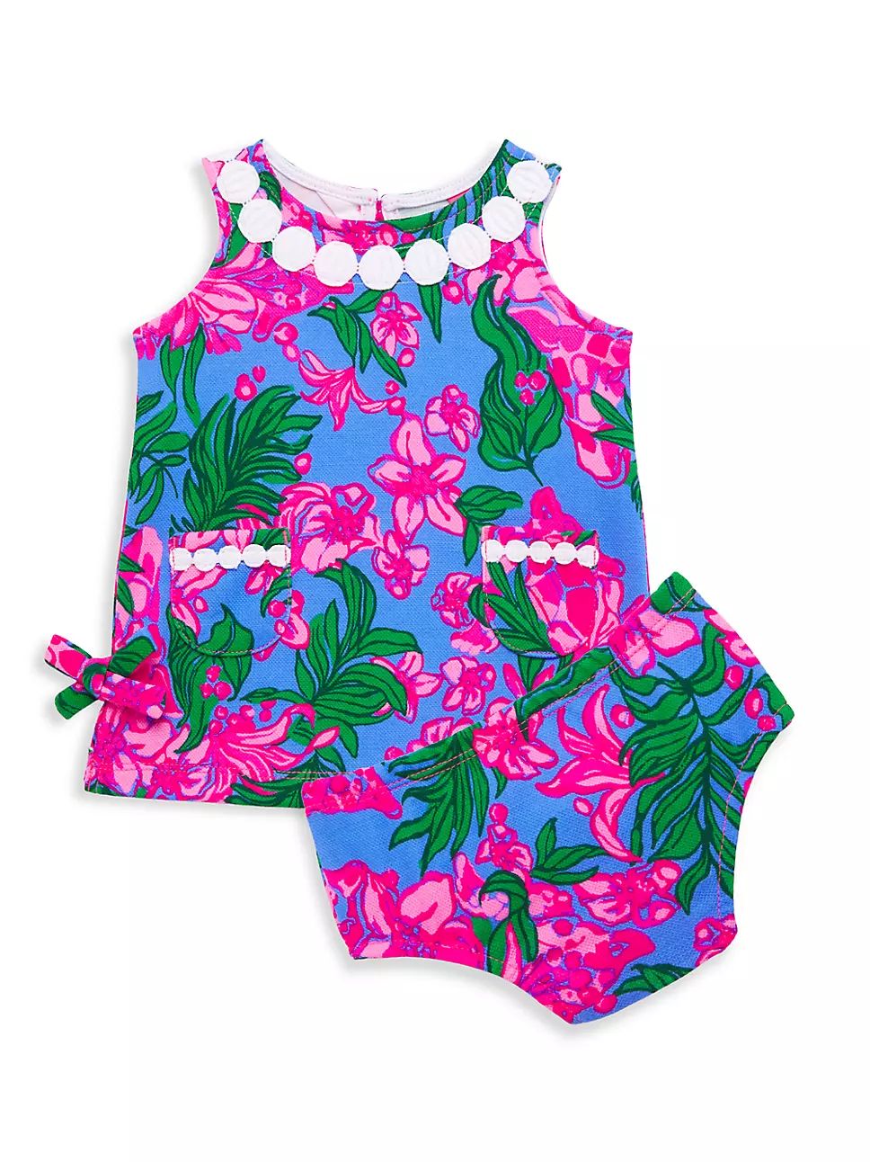 Baby Girl's Tropical Knit Shift Dress | Saks Fifth Avenue