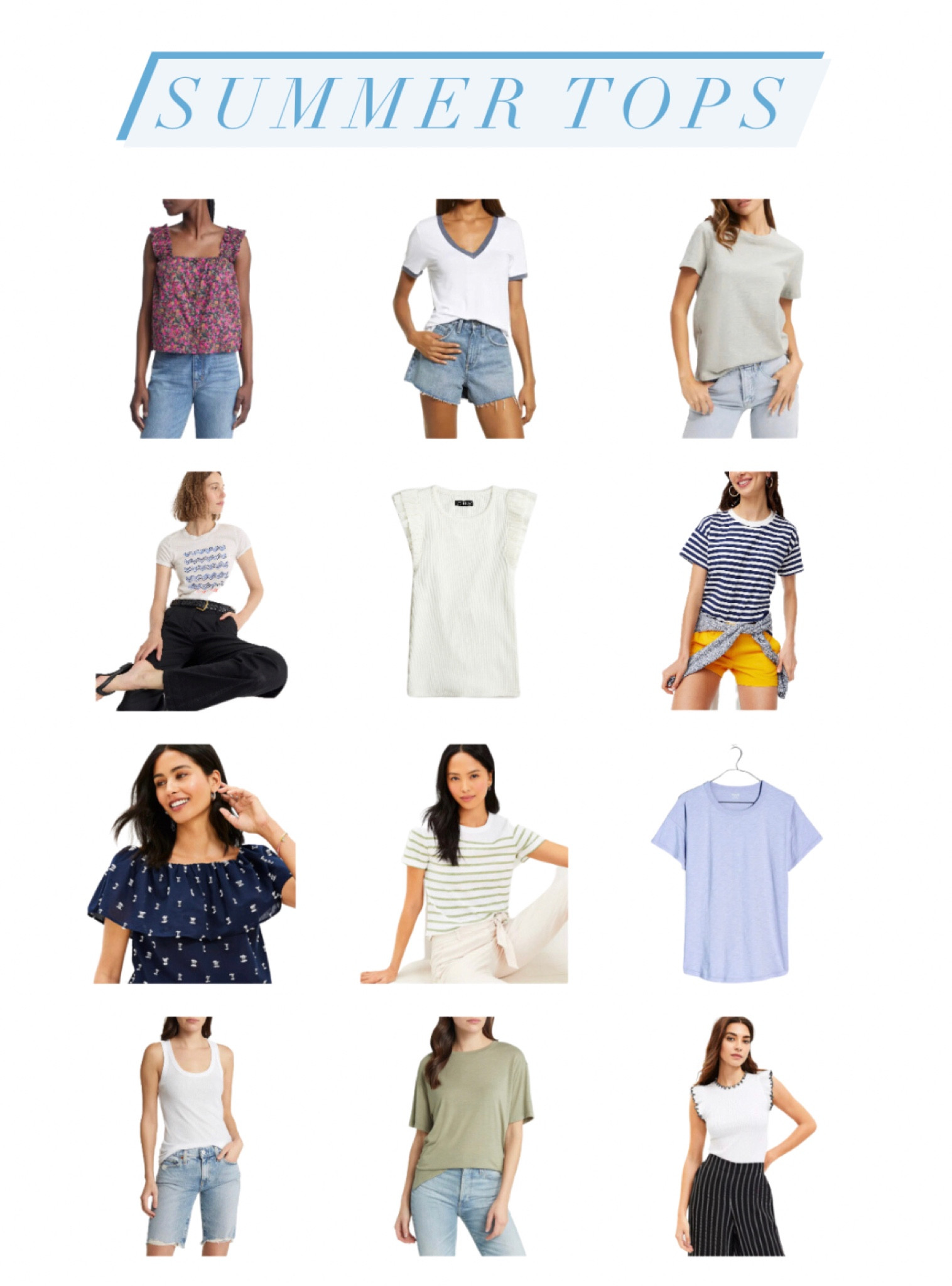 Summer tops (all other seasons)!

#LTKSeasonal #LTKsalealert