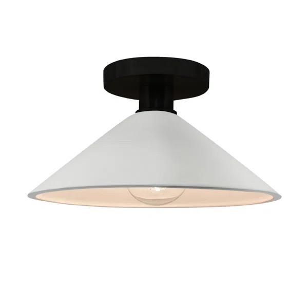 Dottie Ceramic Semi Flush Mount | Wayfair North America