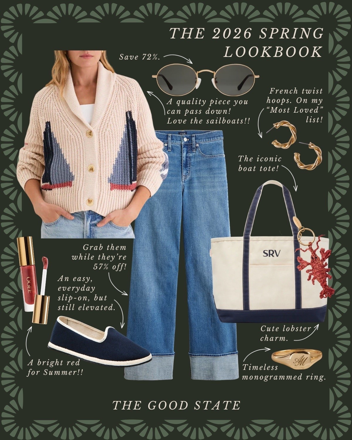 This is for the girlies planning a trip to the East Coast this summer. For the ones dreaming of warm sunshine on their skin, a light sweater and cool breeze, cobblestone streets lined with hydrangeas and sunset on a sailboat. Oh and their very own invite to the Kennedy Compound. This is for the ladies who love classic styles fit for a Kennedy. Styles that are timeless and elevated. Fun and feminine. For the ones who have their very own collection of boat totes, boat shoes and maybe even boats…? If so please share. This is for the wearers of stripes and gingham. The ones who accessorize with a cardigan over their shoulders and who are daring and chic enough to wear red lipstick on any given day. For the sunhat enthusiasts, iconic J.Crew rollneck lovers and for the lovers of all things nautical. For the ones who enjoy sailing in Newport, a picnic on the Cape Cod seashore and happy hour in Martha’s Vineyard. This collection is for you🦞 ⚓️ 🧺

#LTKootd #LTKSaleAlert #LTKActive