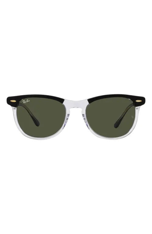 Ray-Ban Eagle Eye 56mm Gradient Pillow Sunglasses in Green at Nordstrom | Nordstrom