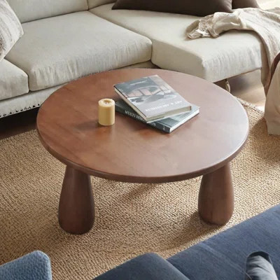 Solid Wood Round Coffee Table | Wayfair North America