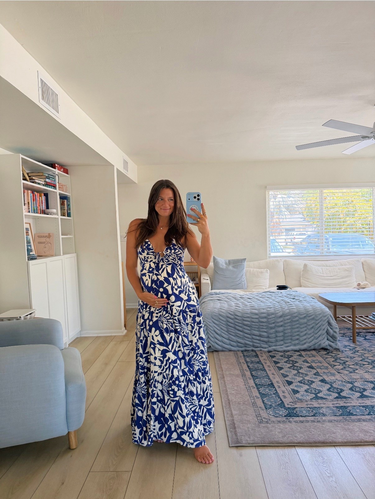 love this dress with my bump! 🦋

#LTKBump #LTKootd