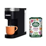 Keurig K-Slim Single Serve Coffee Maker with Green Mountain Coffee Roasters Collectable Tin K-Cup Co | Amazon (US)