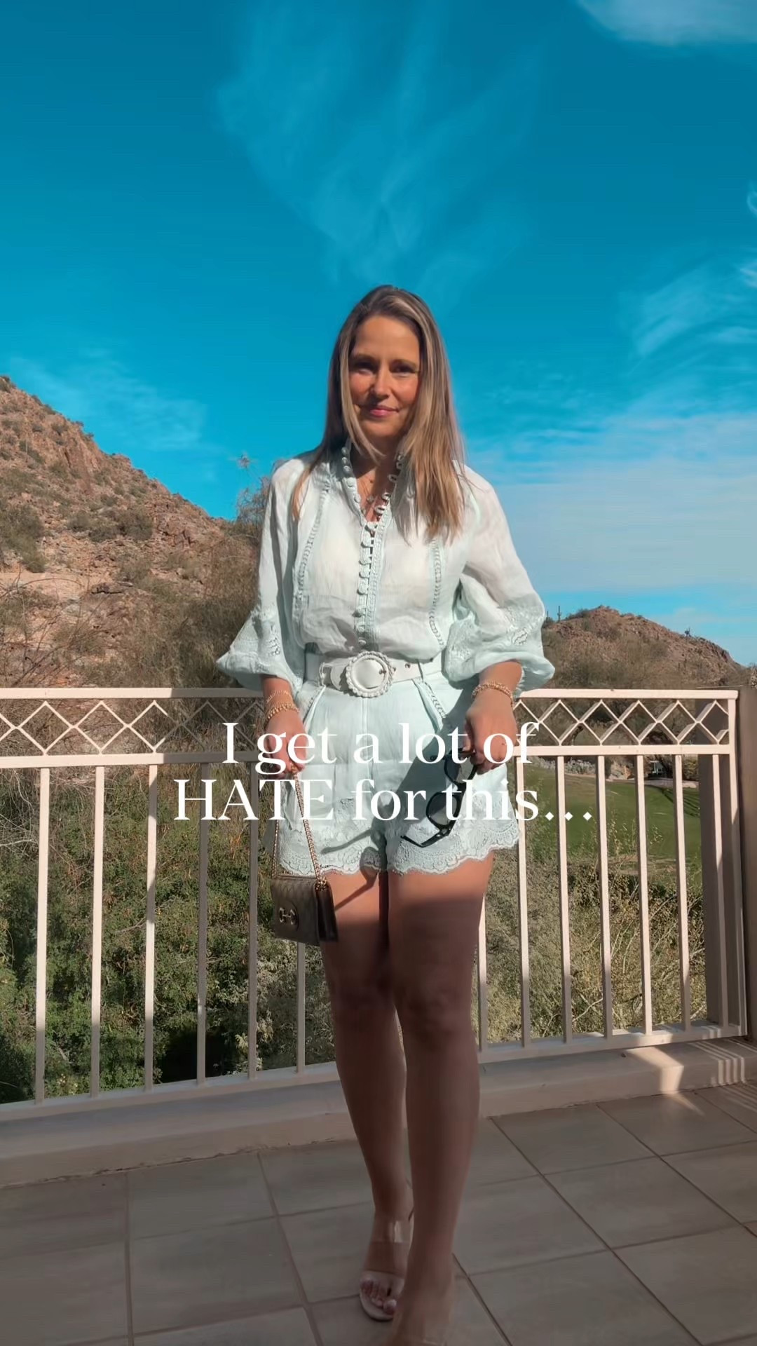 This set is EVERYTHING! A full monochromatic look is great for a short set because it create a longer line!

I'm wearing size large in top and bottom.

#LTKOver40 #LTKdayinmylife #LTKootd