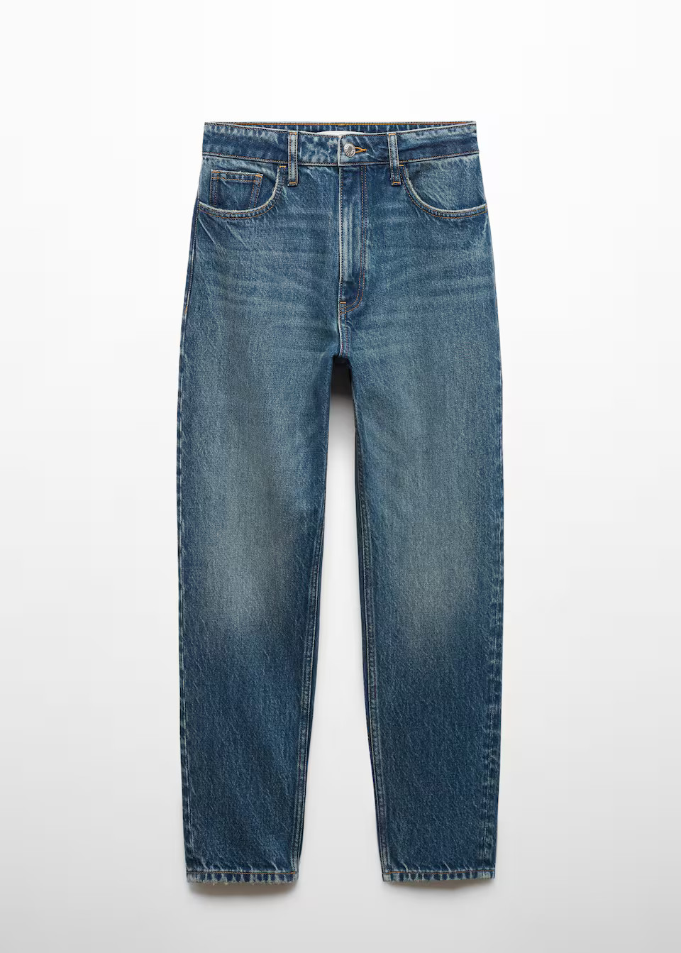 Jean mom taille haute -  Femme | Mango Suisse | MANGO (FR)