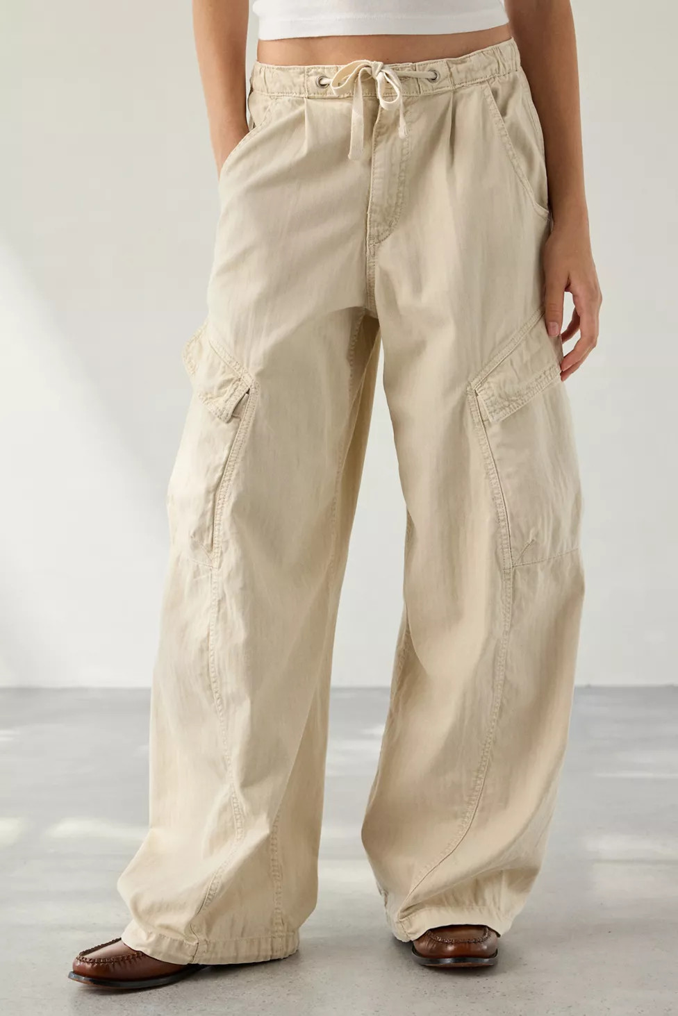 BDG Station Cocoon Baggy Barrel Leg Cargo Pant | Urban Outfitters (US and RoW)