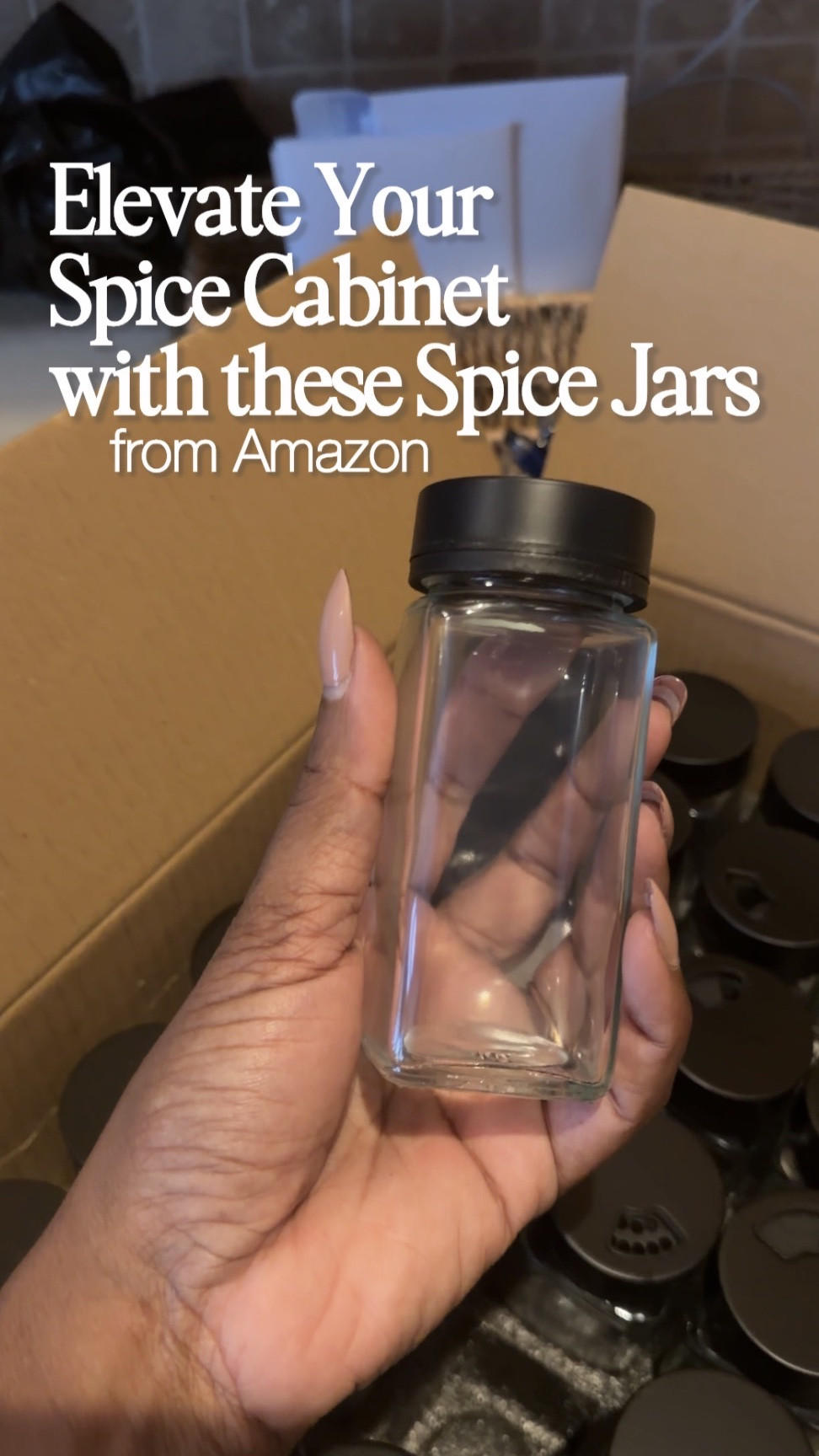 My spice cabinet needed this upgrade 😍✨ These glass spice jars with labels from Amazon make everything look so much more organized and make it easier to find exactly what I need while cooking. If you’re working on a spice cabinet makeover, pantry organization or kitchen organization, this is such a satisfying Amazon find.

Perfect for anyone searching for glass spice jars, spice jars with labels, spice organizers, spice storage containers, kitchen cabinet organization, pantry organization, kitchen storage ideas or Amazon kitchen finds. Tap to shop and give that spice cabinet the organized look it deserves. 🫙✨

#AmazonFinds #AmazonKitchen #AmazonKitchenFinds #KitchenOrganization #SpiceJars #SpiceJarsWithLabels #SpiceOrganization #SpiceStorage #SpiceCabinet #PantryOrganization #KitchenStorage #HomeOrganization #OrganizedKitchen #AmazonHome #LTKHome #LTKFinds

#LTKHome #LTKOver40 #LTKvlog