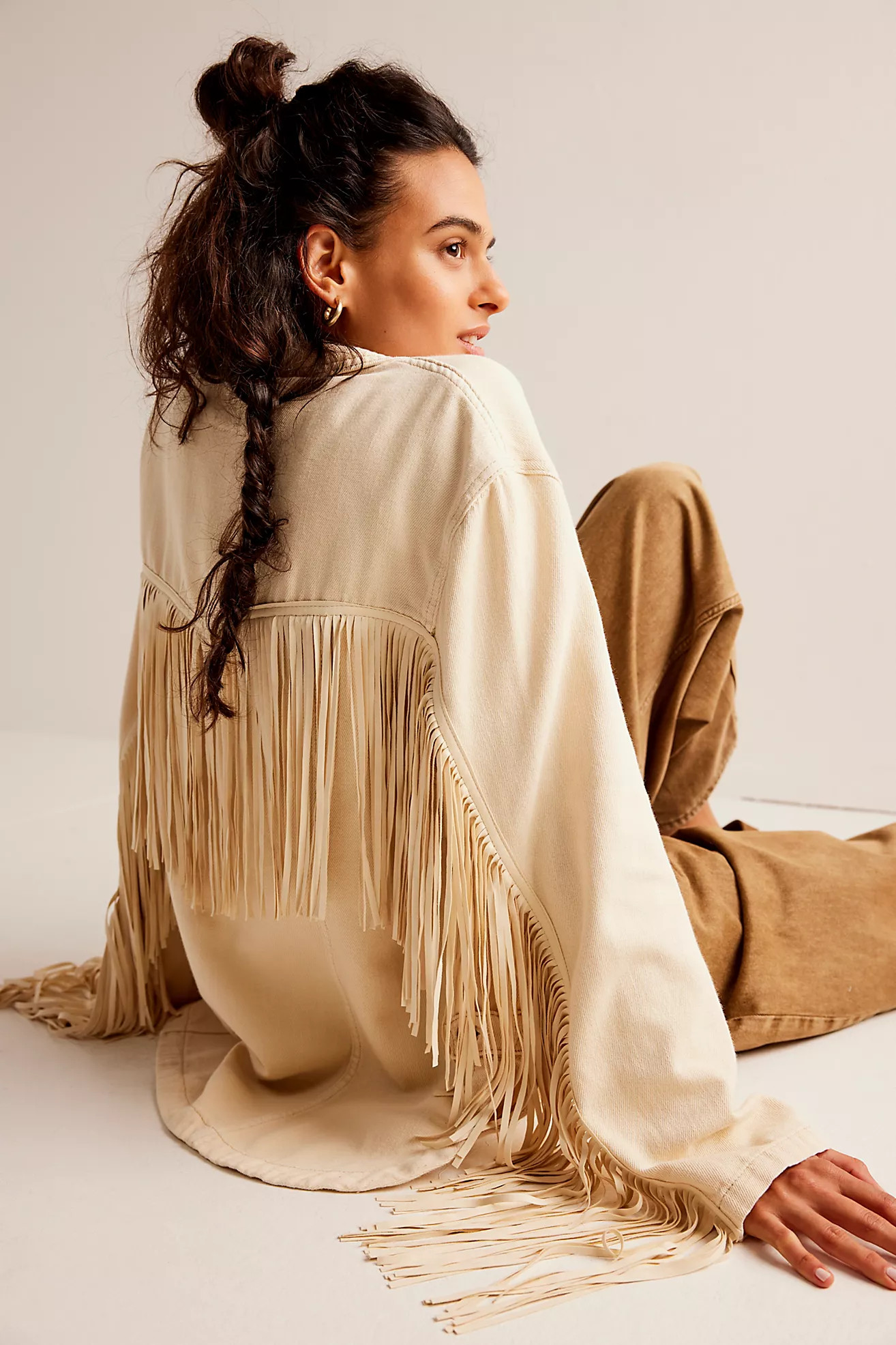 Fringe Out Denim Jacket | Free People (Global - UK&FR Excluded)