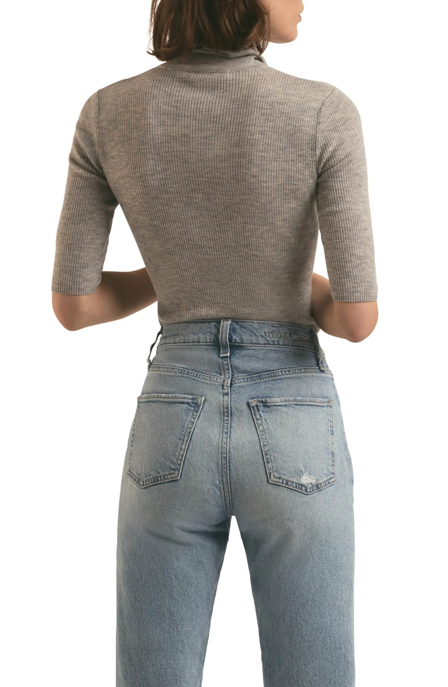 The Amelia Merino Wool Turtleneck Top | Nordstrom