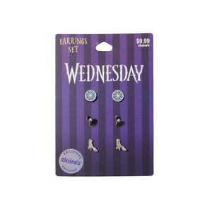 Claire's Halloween Wednesday Earrings | CVS