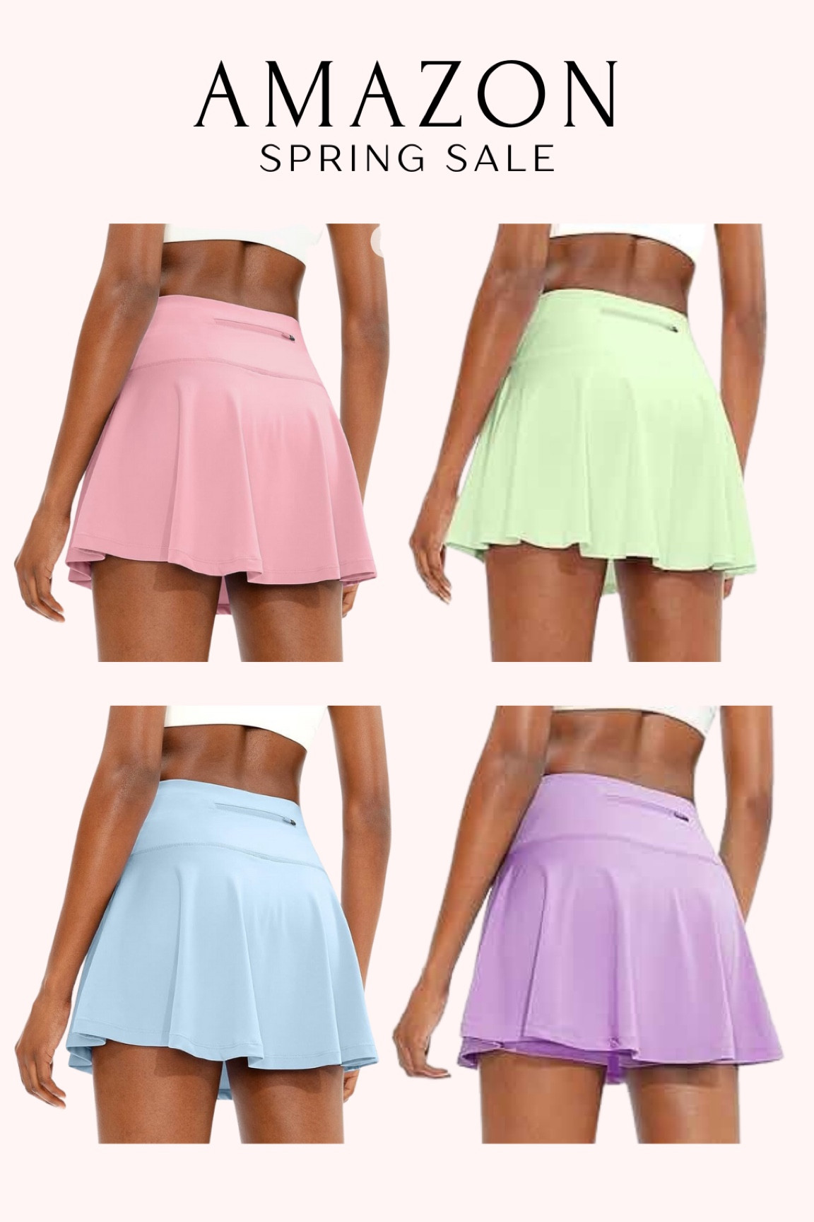 Amazon spring sale - $23.79 tennis skirt 

#LTKsalealert #LTKfindsunder50 #LTKmidsize