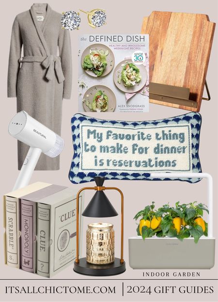 Mother’s Day gifts- I’ve given my mom the Amazon candle warmer and steamer!  We also both have the defined dish cookbook and stand! 

#LTKGiftGuide #LTKfamily