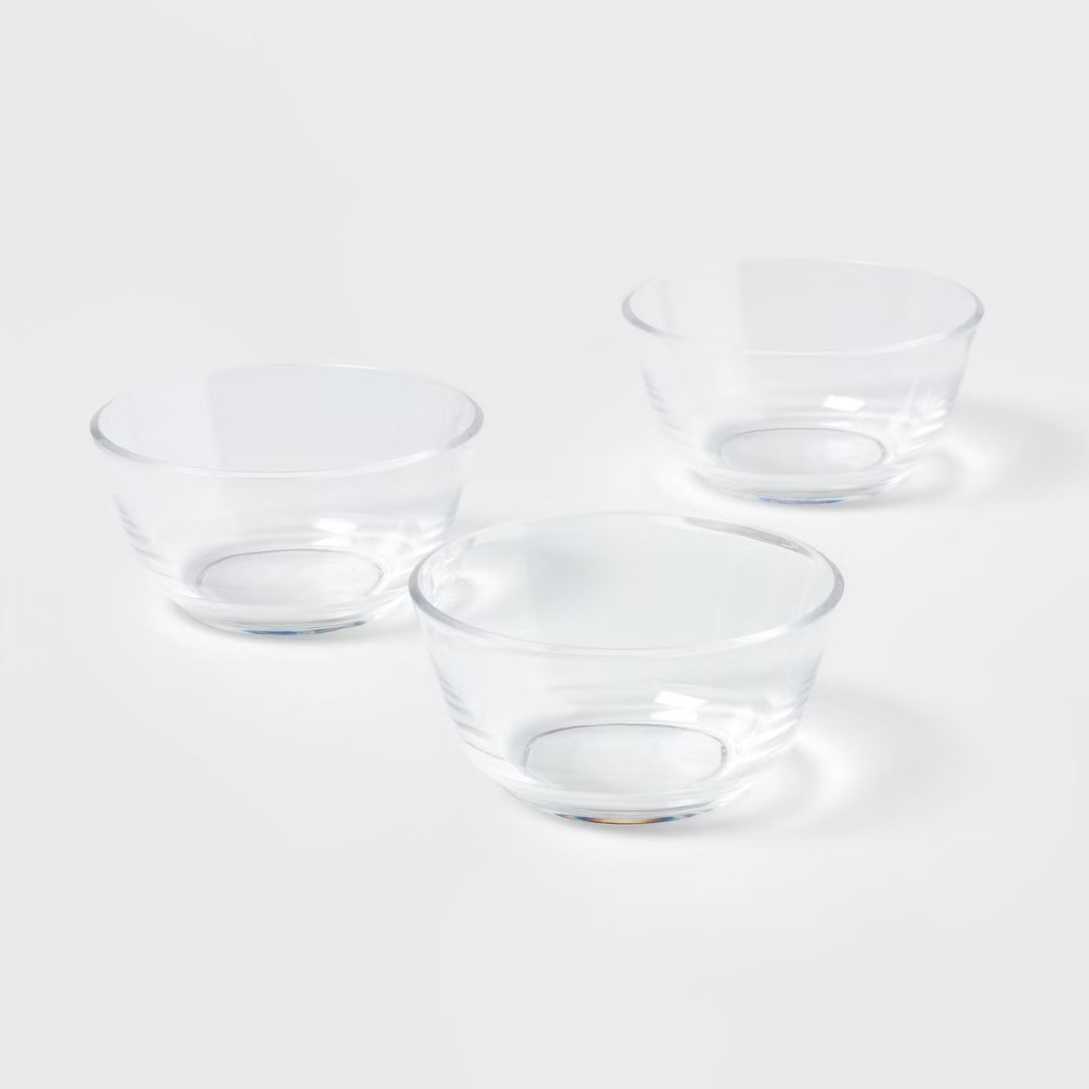 8oz 3pk Plastic Mini Bowls - Room Essentials™: Clear BPA-Free Snack Bowls, Dishwasher-Safe, Sma... | Target