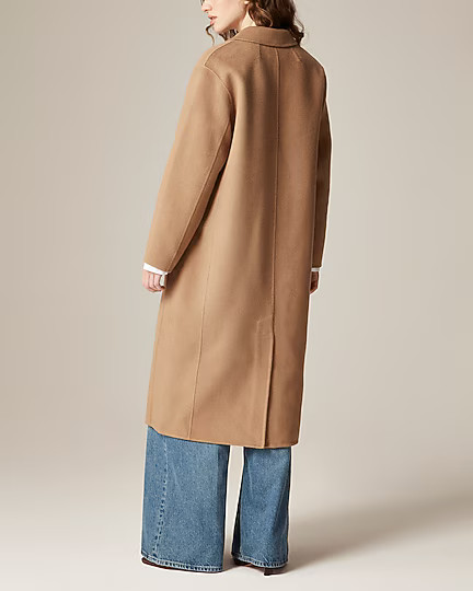 Chiara topcoat in Italian double face | J. Crew US