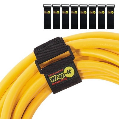 Wrap-It 12" x 2" 8pk Super Stretch Storage Straps | Target