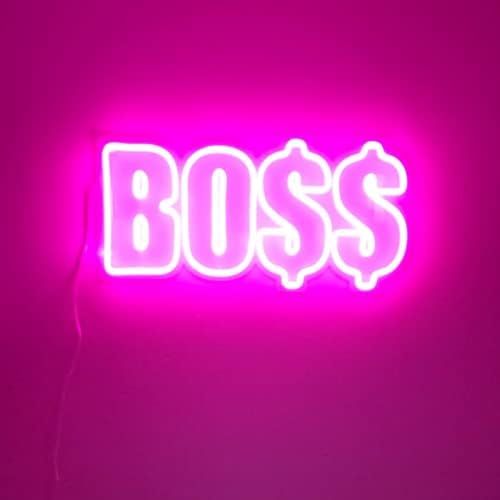 Life of Neon | BOSS LED Neon Light Sign, Boss Lady Gifts for Women, Cute Pink Office Decor Signs, Of | Amazon (US)