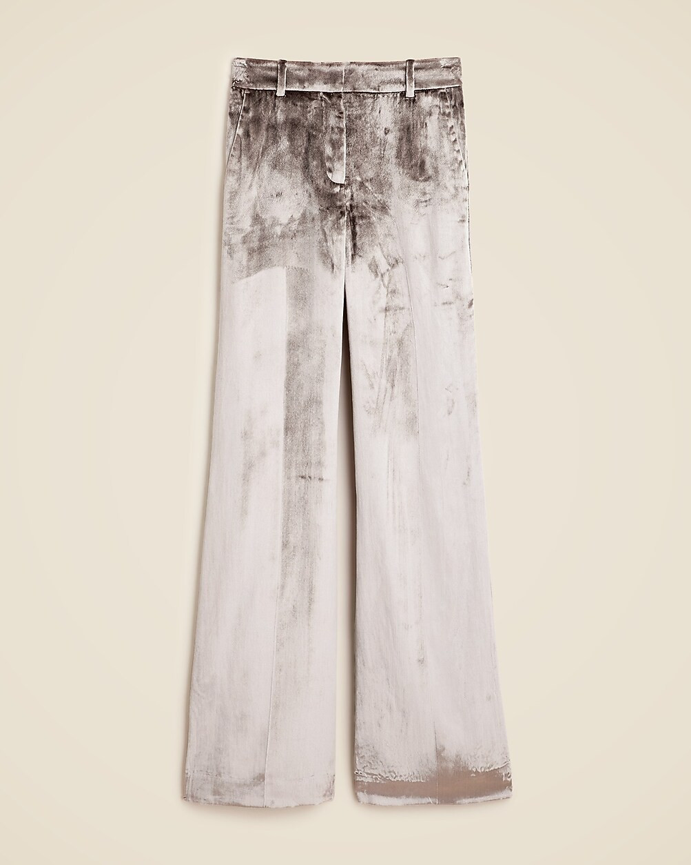 Carolina pant in drapey velvet | J. Crew US