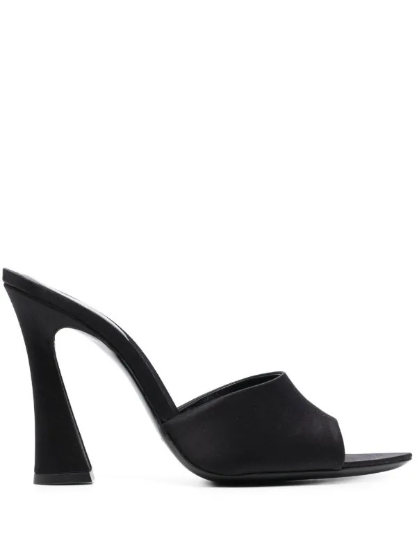 leather 115mm mules | Farfetch Global