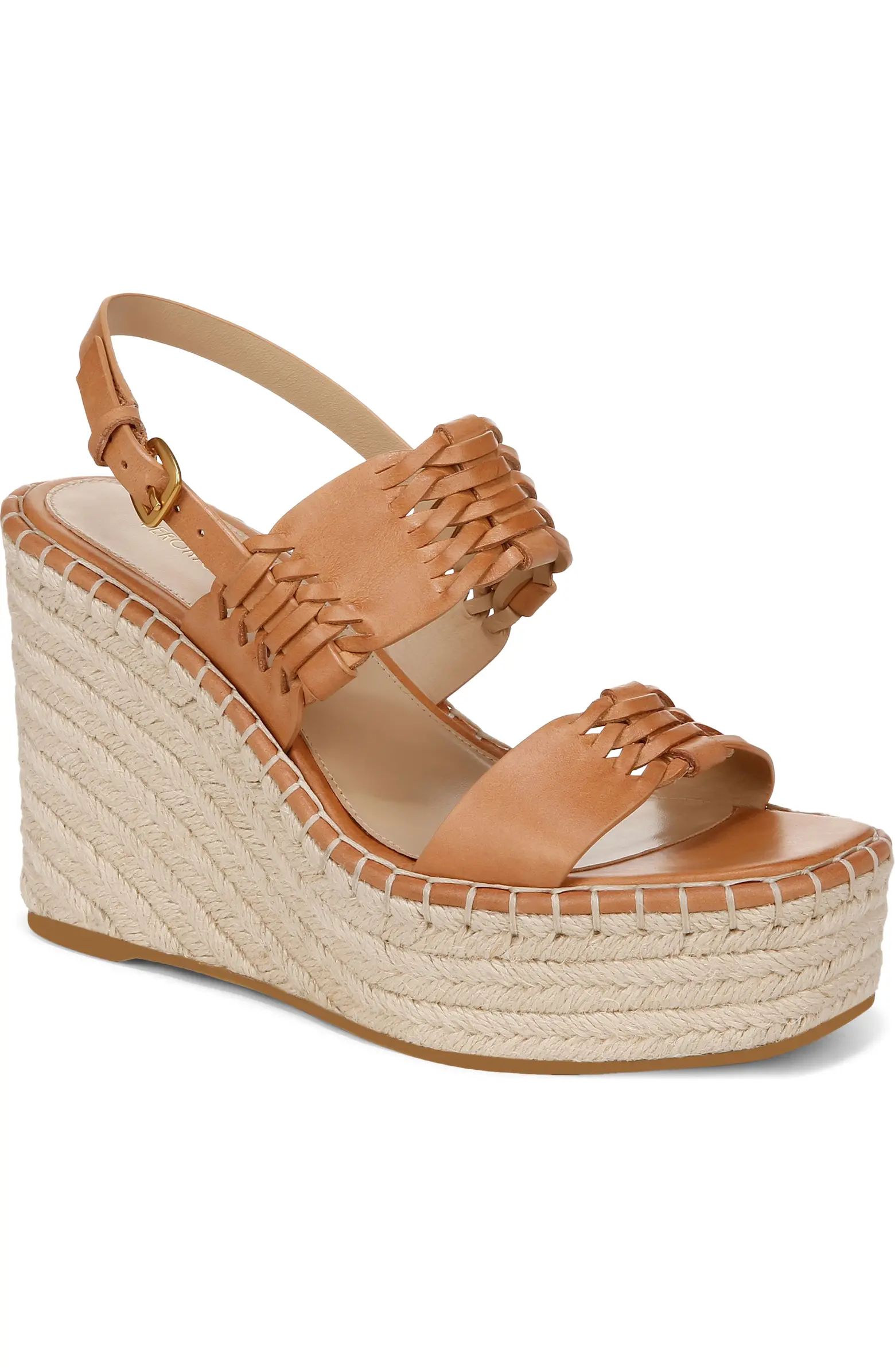 Riya Slingback Espadrille Platform Wedge Sandal (Women) | Nordstrom