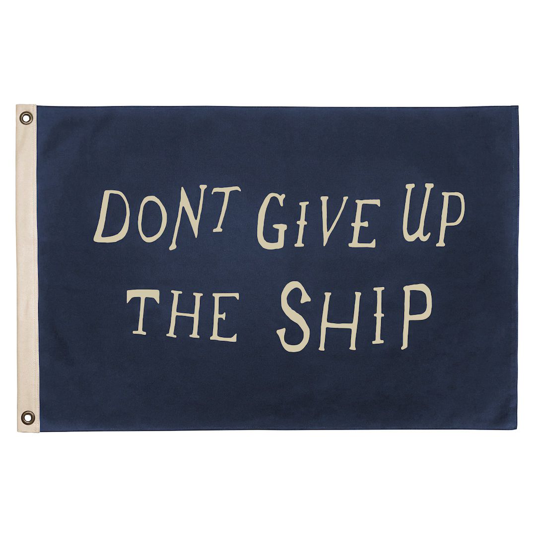 100% Cotton Canvas Flag Made in USA Don't Give up the - Etsy | Etsy (US)