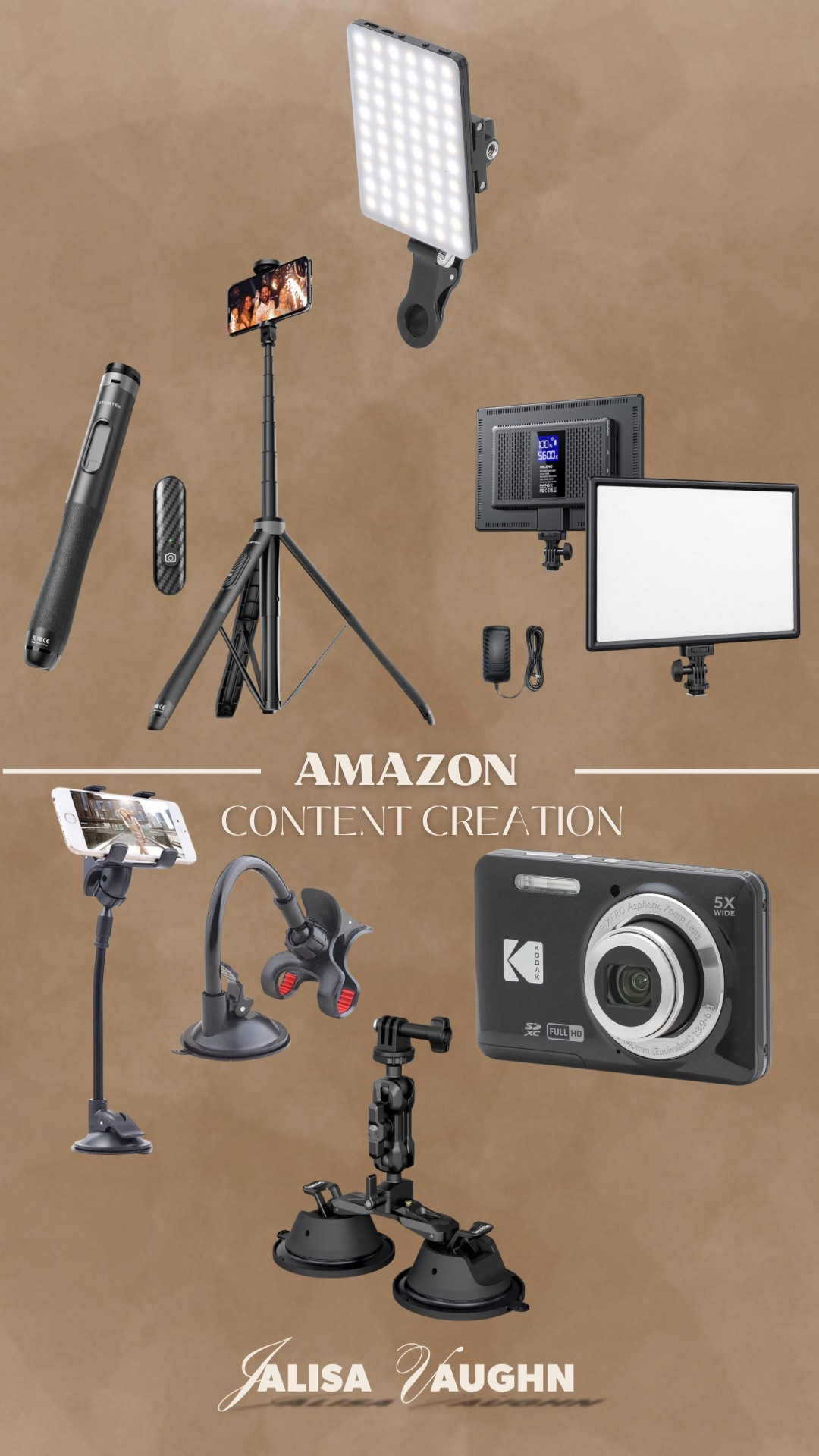 Content creation lighting essentials that I use to create all of my content! 

#LTKselfcare #LTKdayinmylife #LTKFindsUnder100