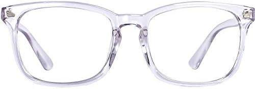 MAXJULI Blue Light Blocking Glasses,Computer Reading/Gaming/TV/Phones Glasses for Women Men(Trans... | Amazon (US)