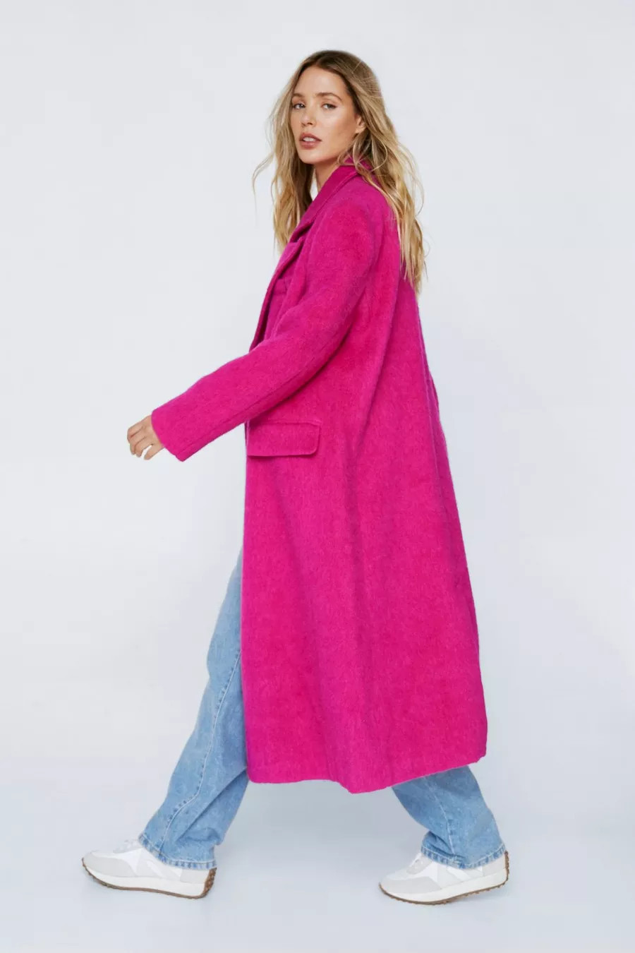 Premium Masculine Brushed Wool  Coat | Nasty Gal UK (+IE)