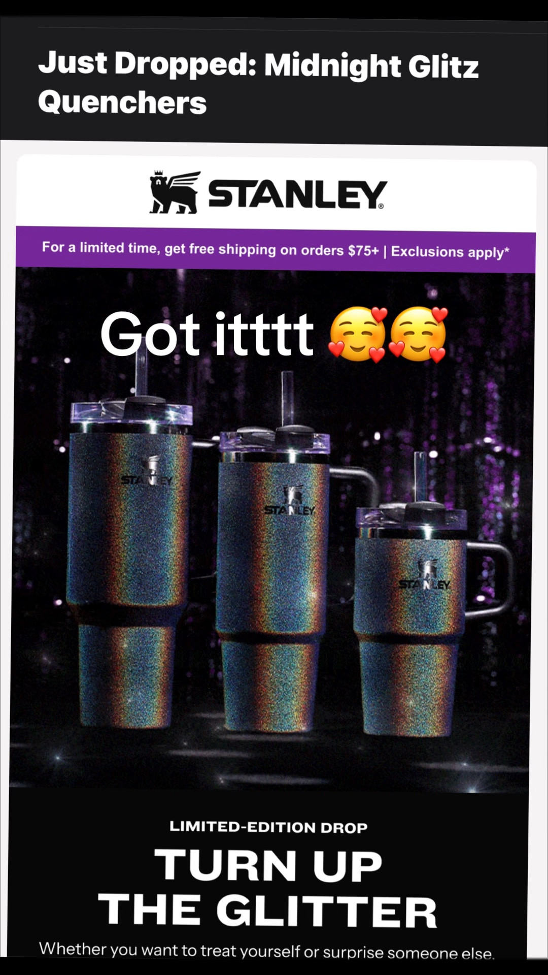 Runnnn 🏃🏾‍♀️🏃🏾‍♀️🏃🏾‍♀️ #stanley 

#LTKHoliday #LTKGiftGuide #LTKCyberWeek