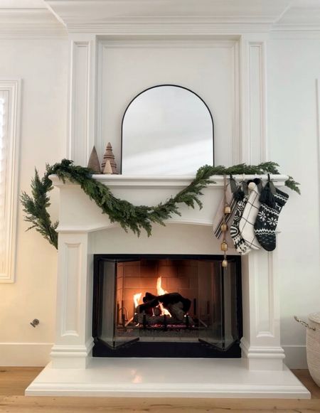 Christmas Mantel decor 

#LTKhome #LTKHoliday