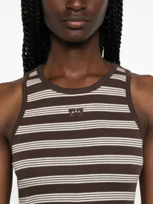 top de tirantes a rayas | Farfetch Global